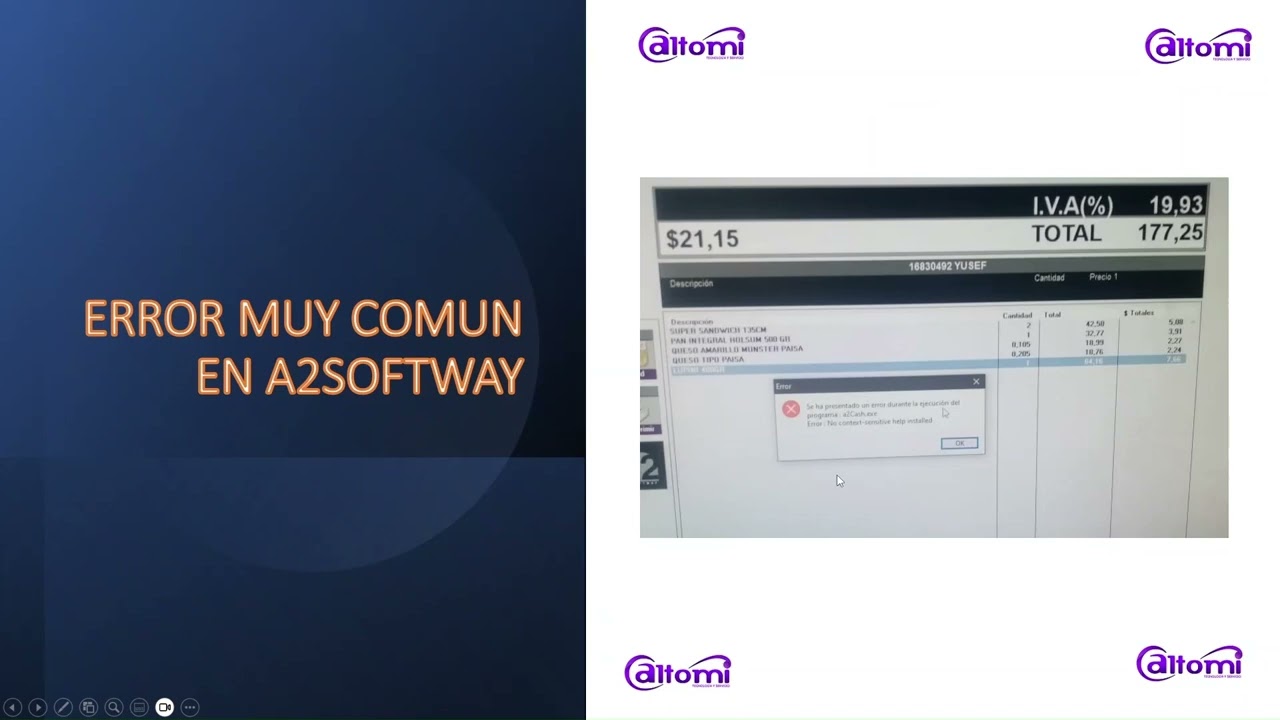 ERRORES COMUNES EN A2SOFTWAY error : ie_Badid - Specified comport doesnt't exist