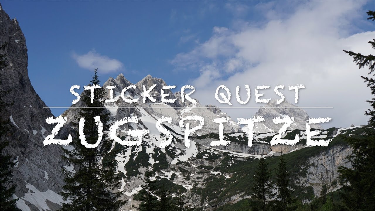 MY ZUGSPITZE Sticker Quest