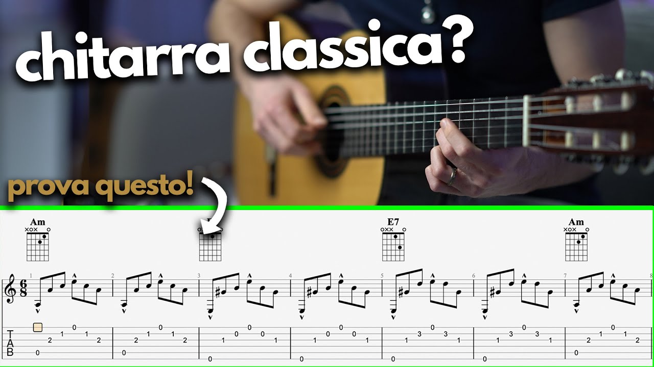 Il Brano Piu Semplice e Bello Per Chitarra Classica