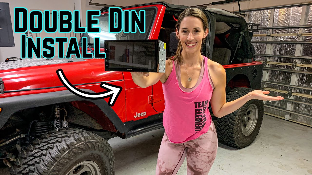 Установка двухдиновой магнитолы в Jeep Wrangler TJ/LJ