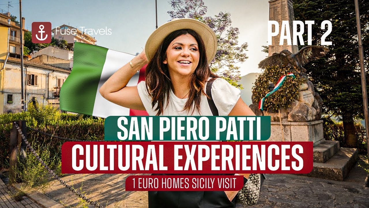 San Piero Patti Cultural Experiences Part 2 - 1 Euro Homes  Sicily Visit