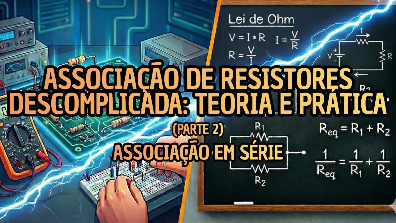 Associação de resistores descomplicada: teoria e prática - ASSOCIAÇÃO SÉRIE