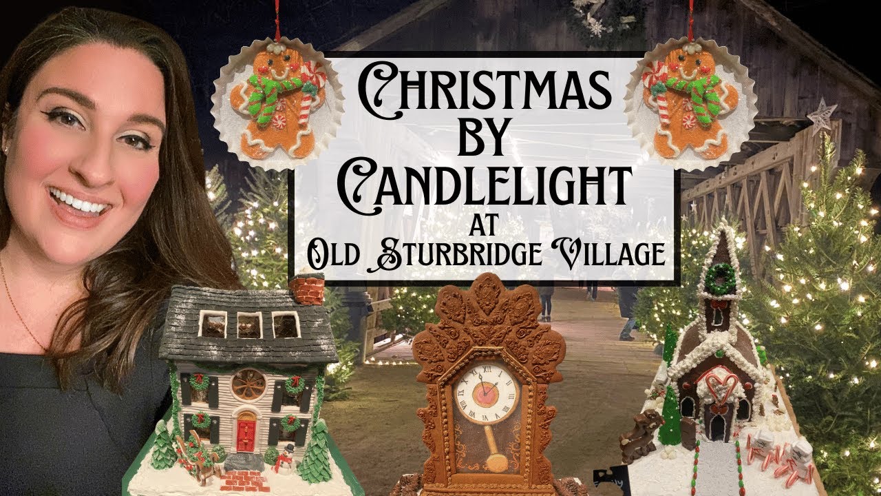 Рождество при свечах в старой деревне Стербридж | Праздник 1830-х годов