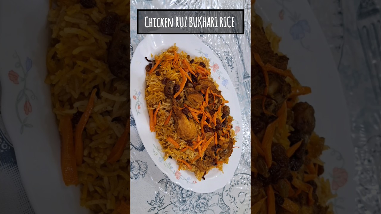 chicken RUZ BUKHARI RICE | Bukhari rice recipe