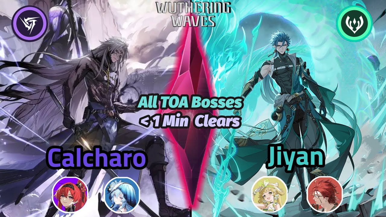 This is How Generals Speedrun - S0 Calcharo & Jiyan Speedruning TOA Before Reset [Wuthering Waves]