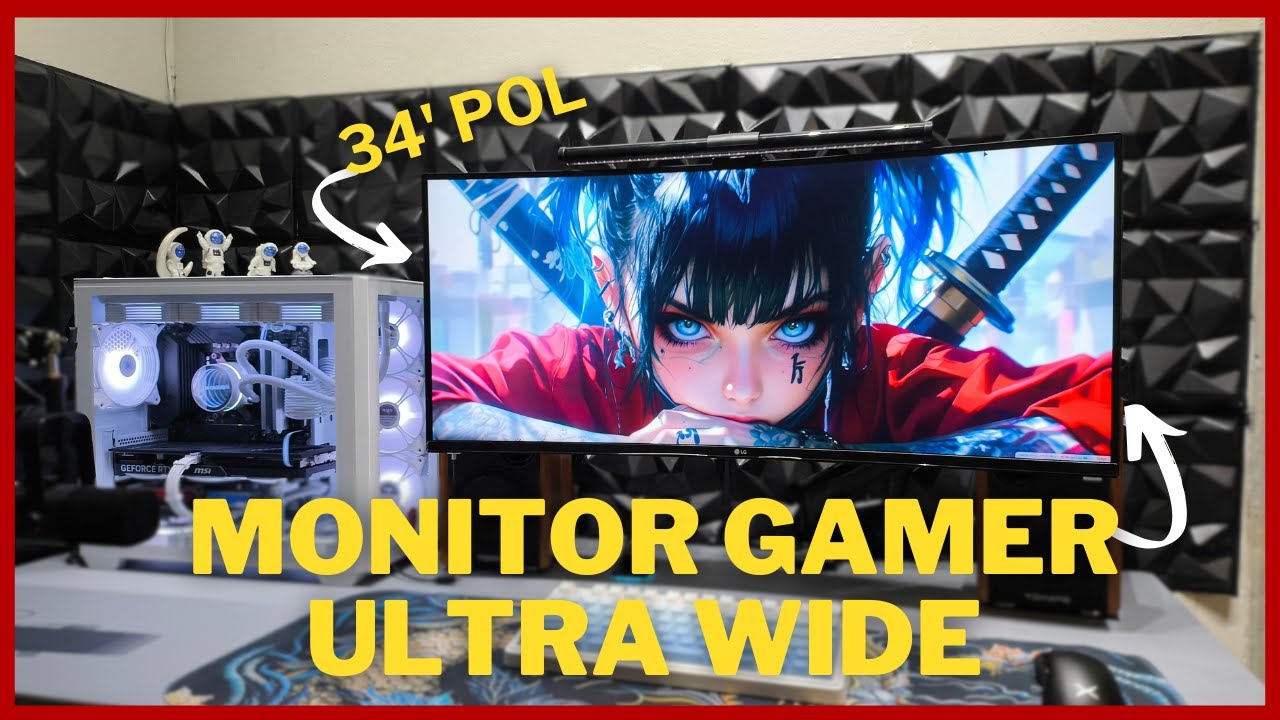 Comprei um Monitor Ultra Wide de 34 Polegadas da LG! Valeu a Pena??