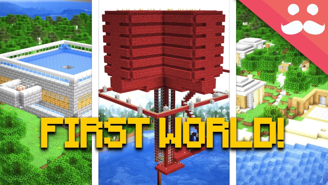 I Found my FIRST MINECRAFT LET'S PLAY WORLD!
