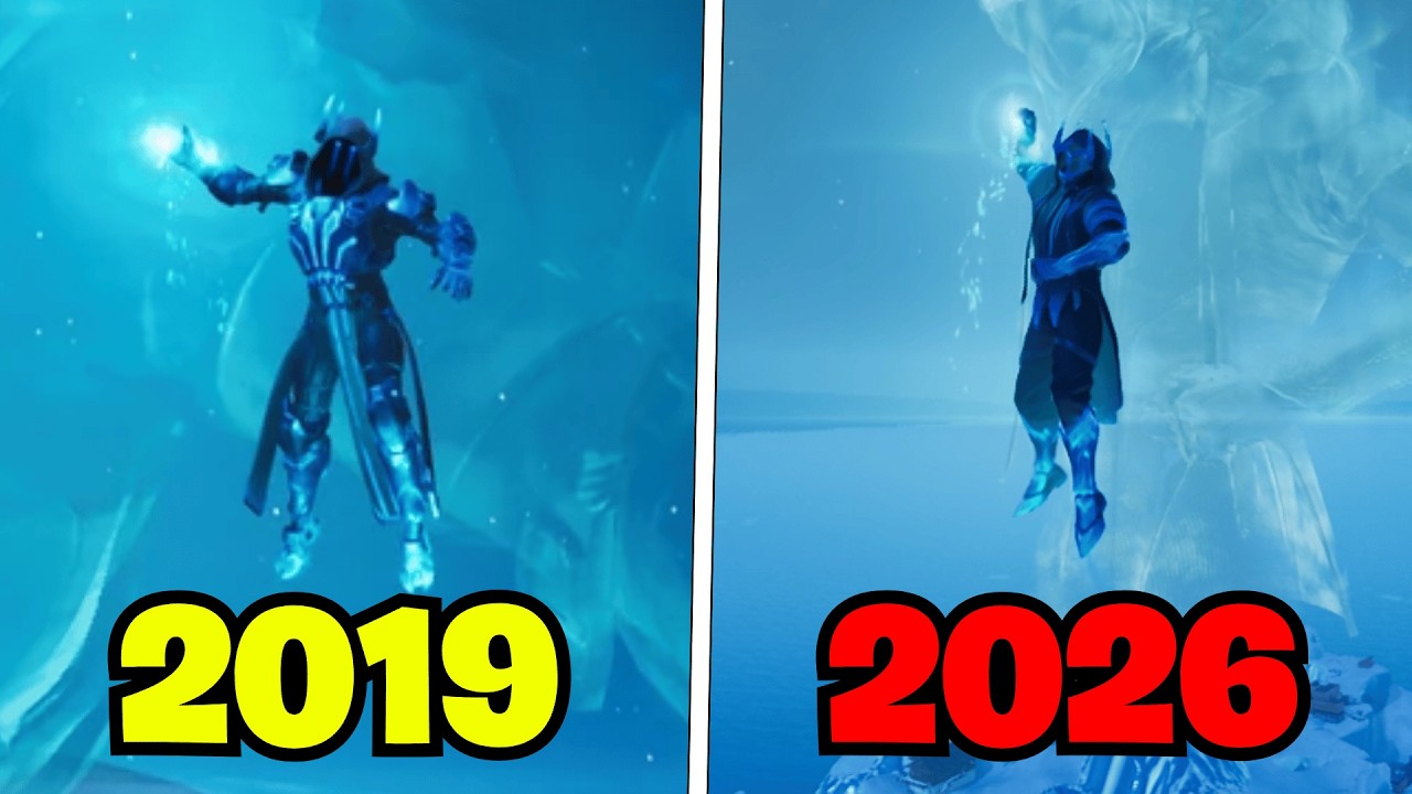Fortnite Ice Storm Live Event Comparison (2019 vs 2026)