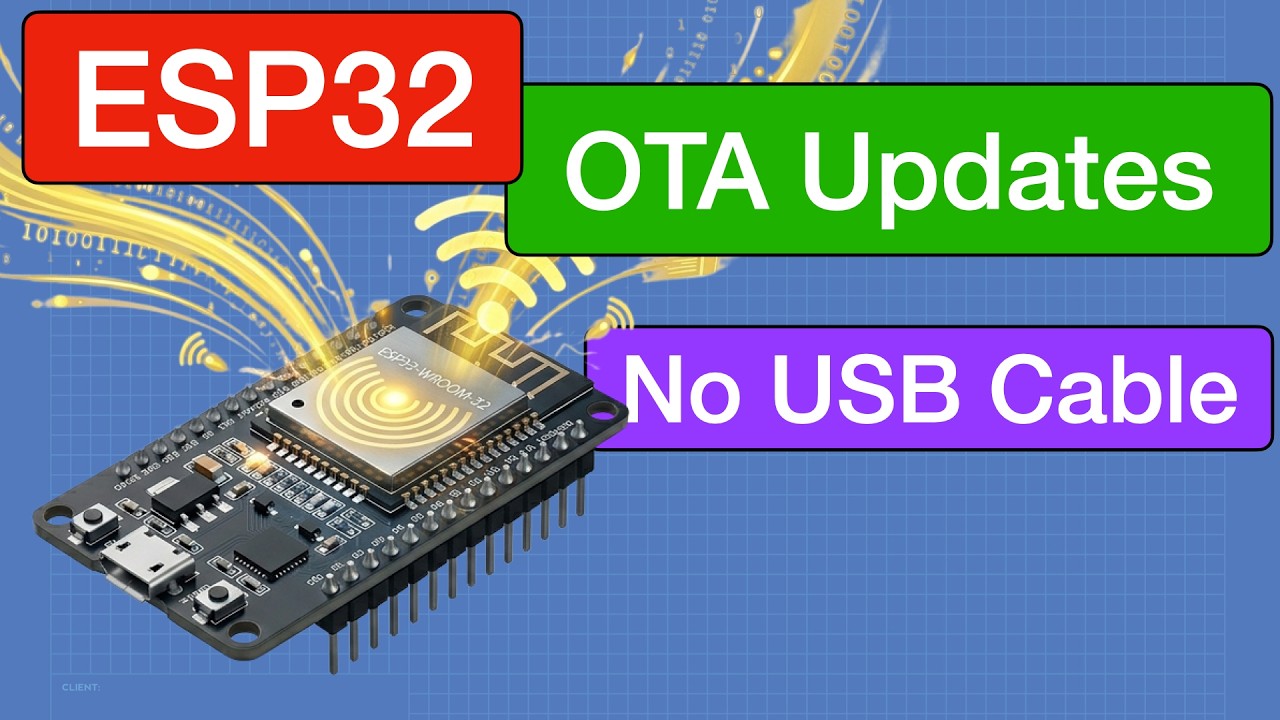 Беспроводное обновление ваших проектов на ESP32 | Руководство по обновлению ESP32 по беспроводной...