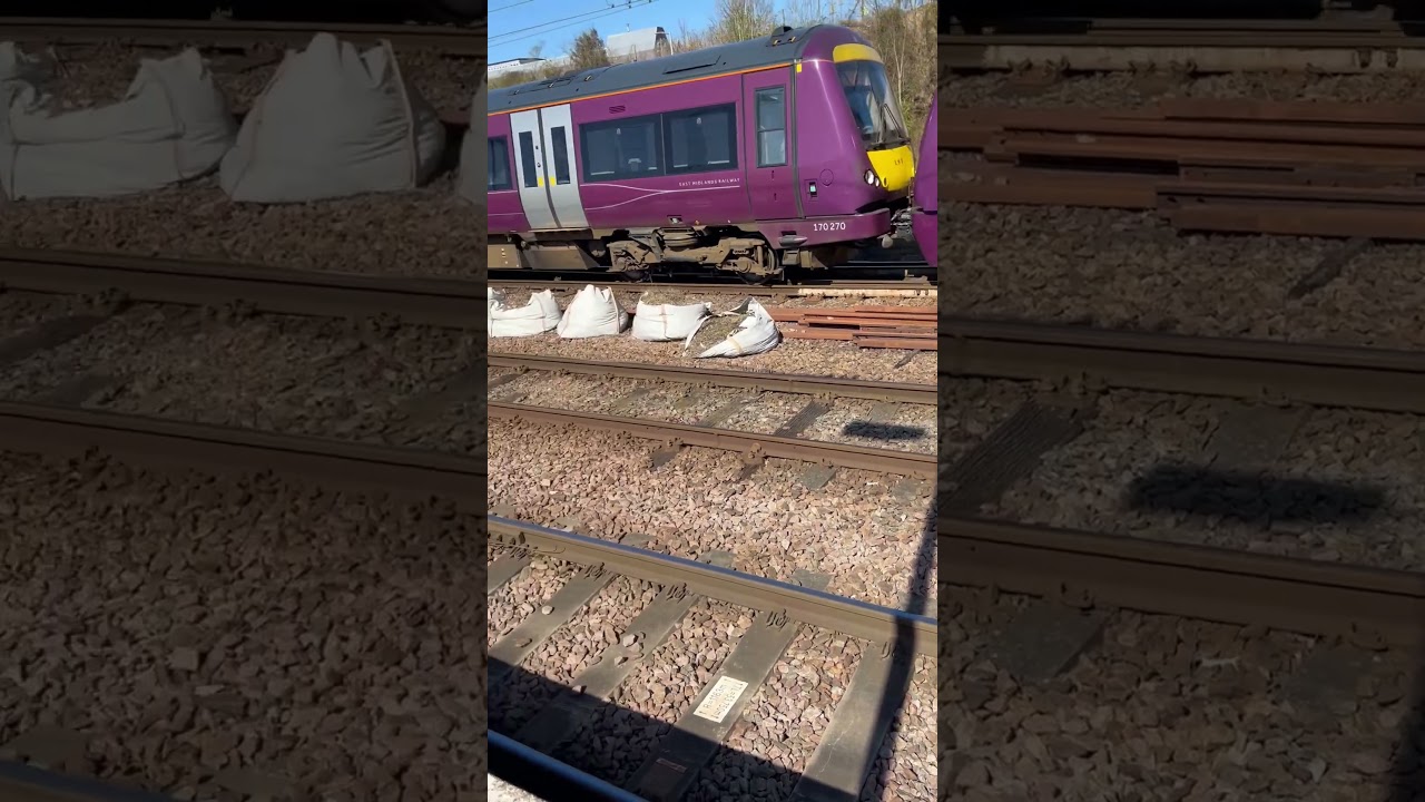 Class 170s into Norwich and please subscribe