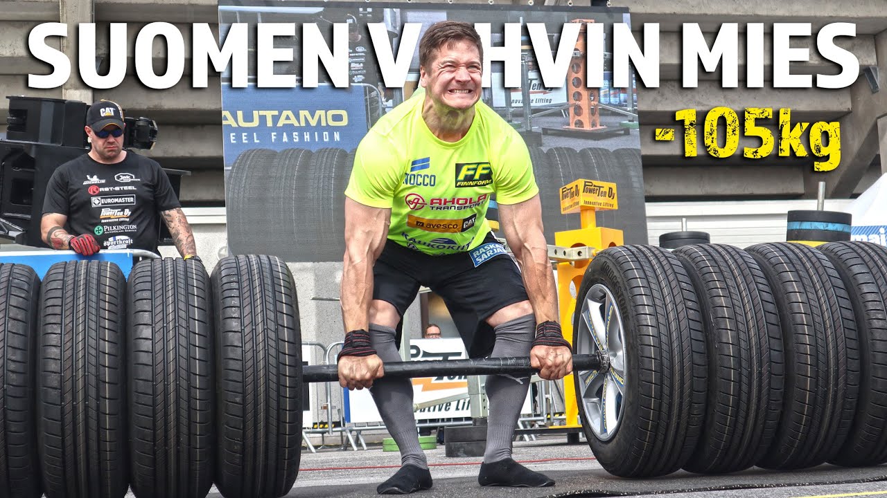 Näin Antti Uimosesta tuli Suomen Vahvin Mies 2023 (-105kg) | Kaikki suoritukset