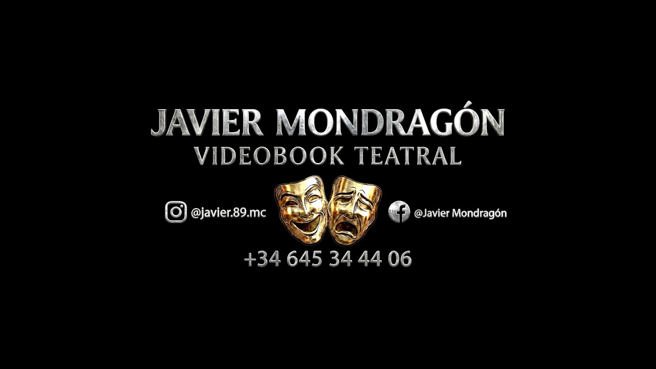 VIDEOBOOK TEATRAL - JAVIER MONDRAGÓN