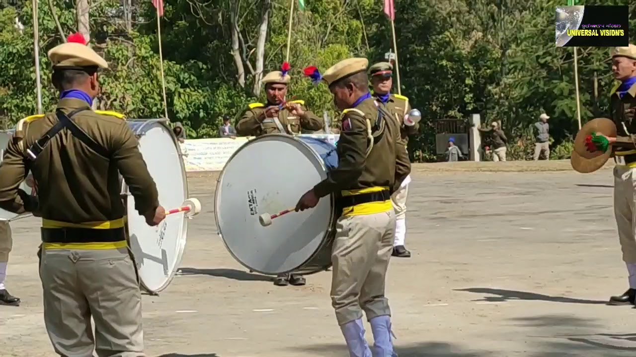 Show of Bishnupur VDF Band first ever VDF band in Manipur, 26 January 2020, Bishnupur HQ.