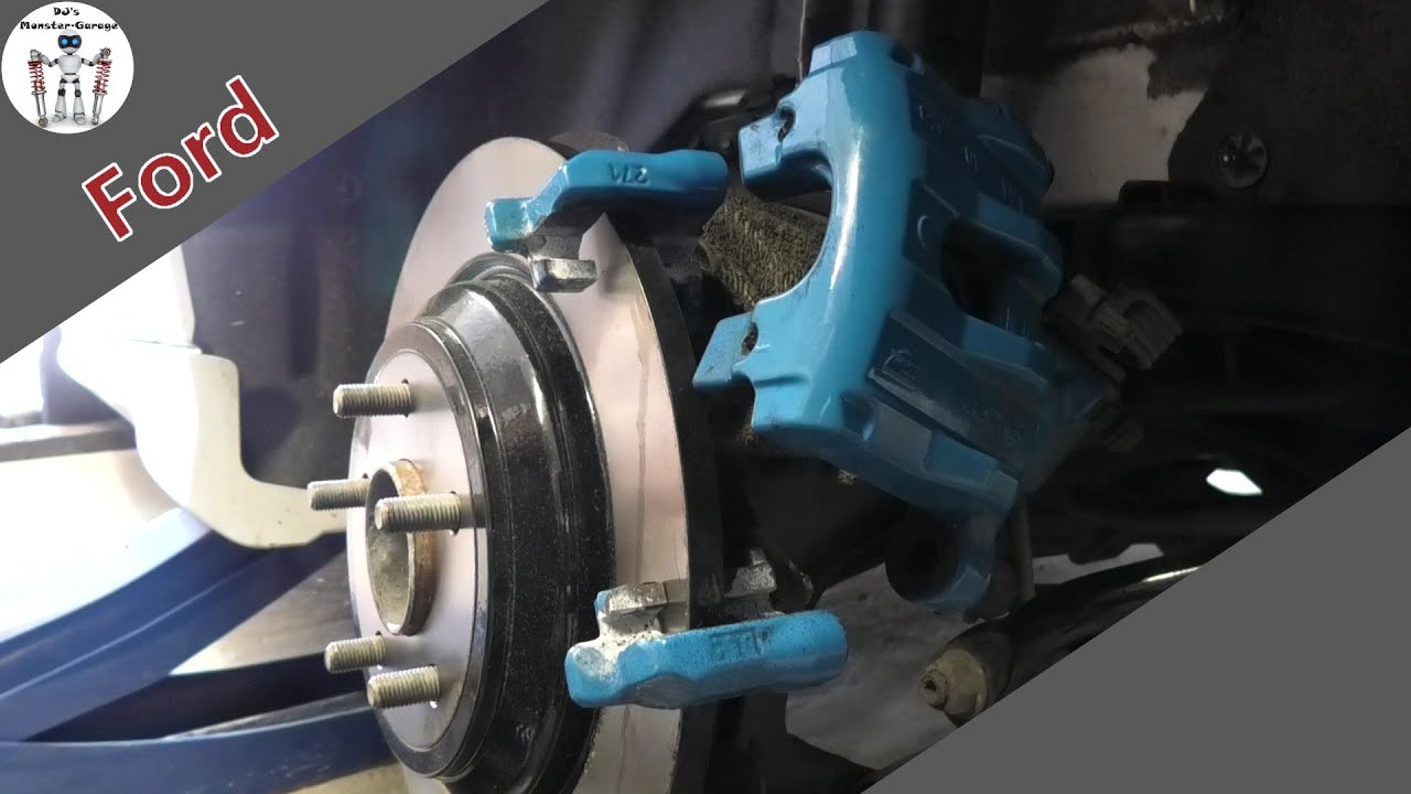 Bremsbeläge und Scheibe  hinten wechseln Ford Focus MK3 (RS) Ford C-MAX Mondeo  [Tutorial]🇩🇪