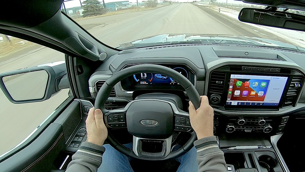 2021 Ford F-150 Platinum POV Test Drive