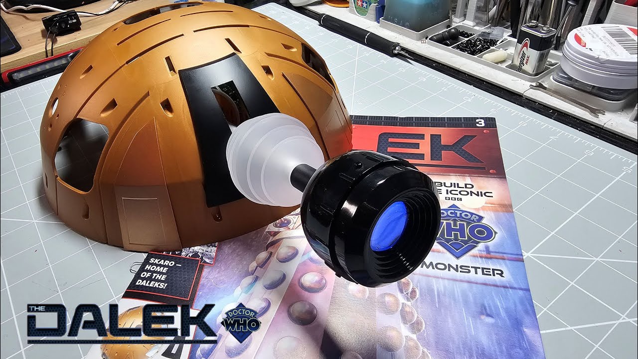 Build a 1:2 Scale Doctor Who Dalek TRIAL - Stage 3 - Dalek Dome