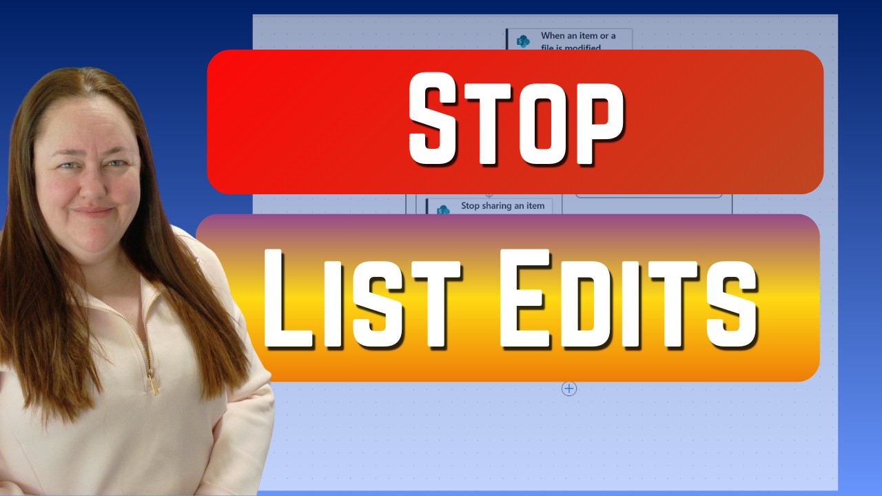 Элементы из списка разрешенных товаров для блокировки с помощью Power Automate