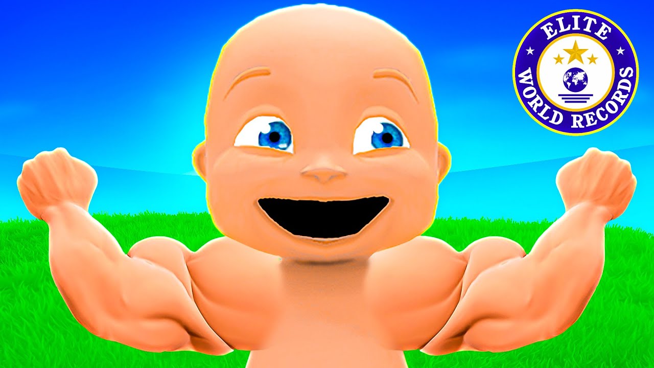World Record STRONGEST Baby!
