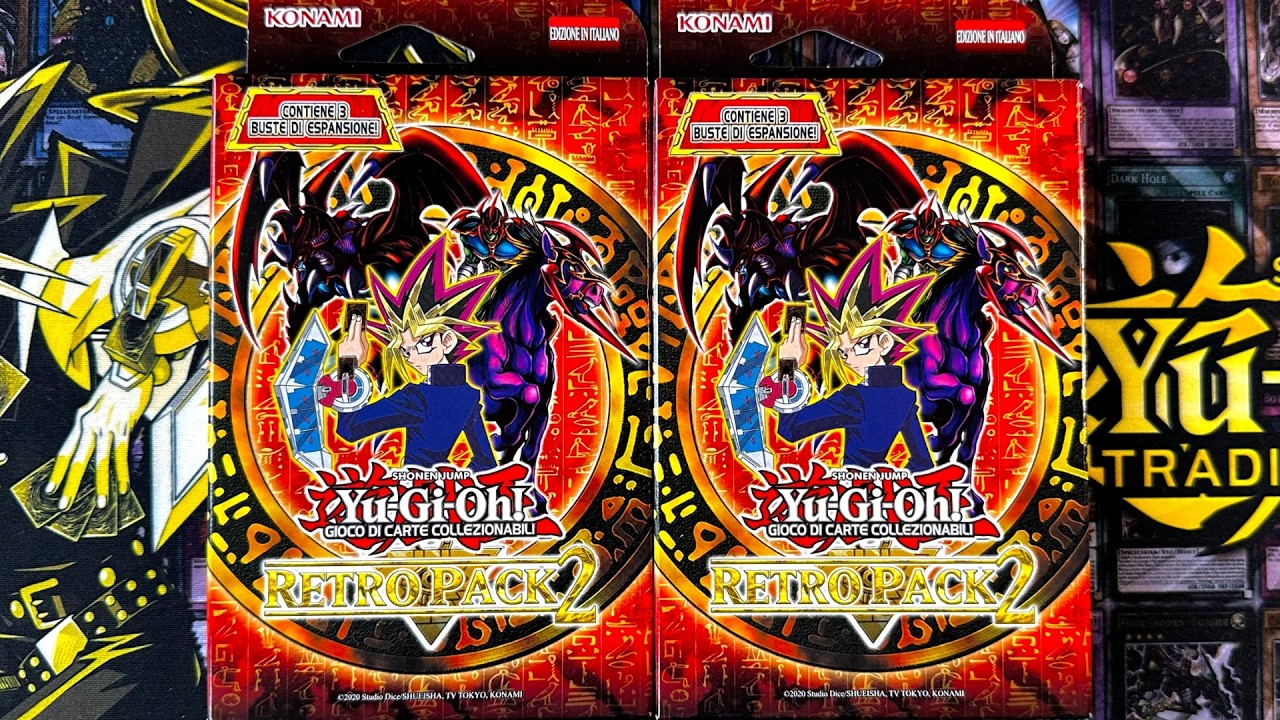 FORTUNATISSIMA apertura Yu-Gi-Oh! RETRO PACK 2! Spacchetto 2 Tuck Box da 3 Bustine l'uno! Pazzesco!