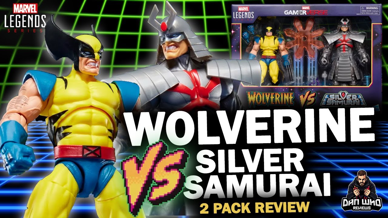 Marvel Legends Wolverine vs Silver Samurai Gamerverse 2 Pack (Marvel Vs Capcom) Review
