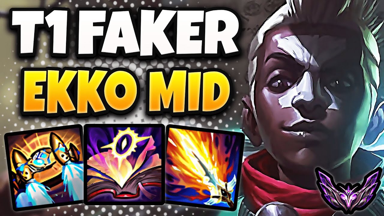 T1 Faker Ekko vs Zoe [ MID ] Korea Master Patch 25.6 ✅