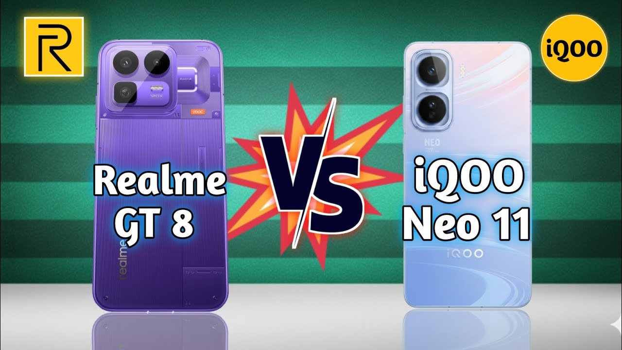 Realme GT 8 vs iQOO Neo 11 🔥 Full Specs Comparison | Camera, Battery, Performance | Best Phone 2026