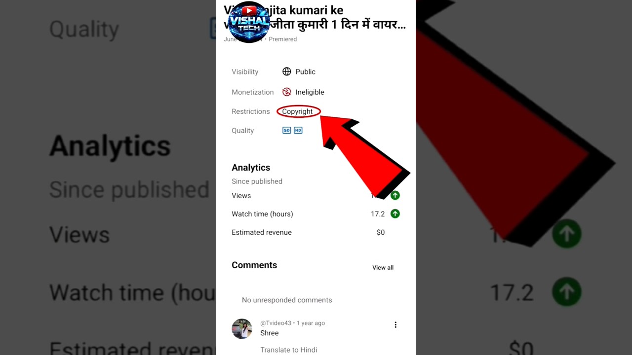 COPYRIGHT PROBLEM 😭 copyright aane se kya hota hai 
