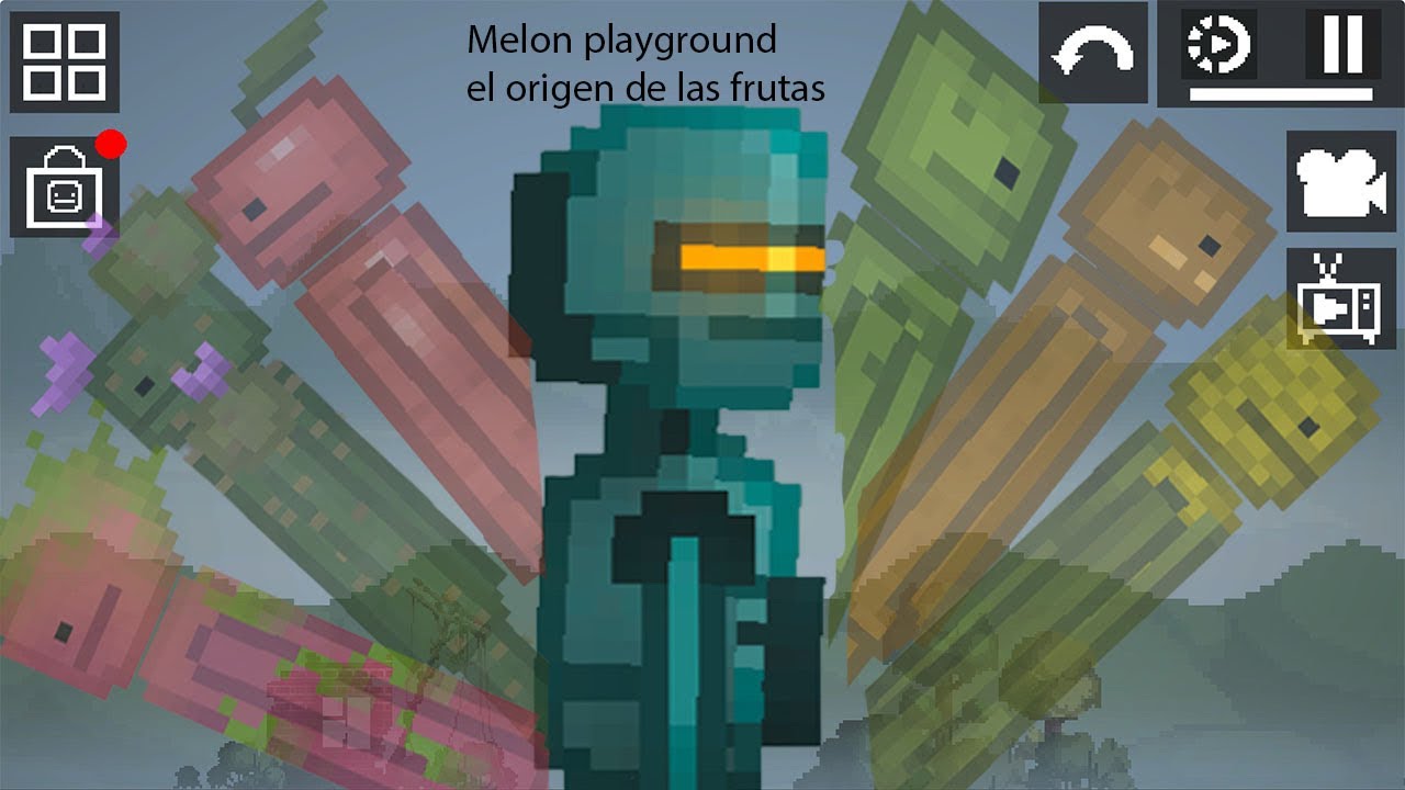 Melon playground el origen de las frutas colaboracion con alan mi amigo