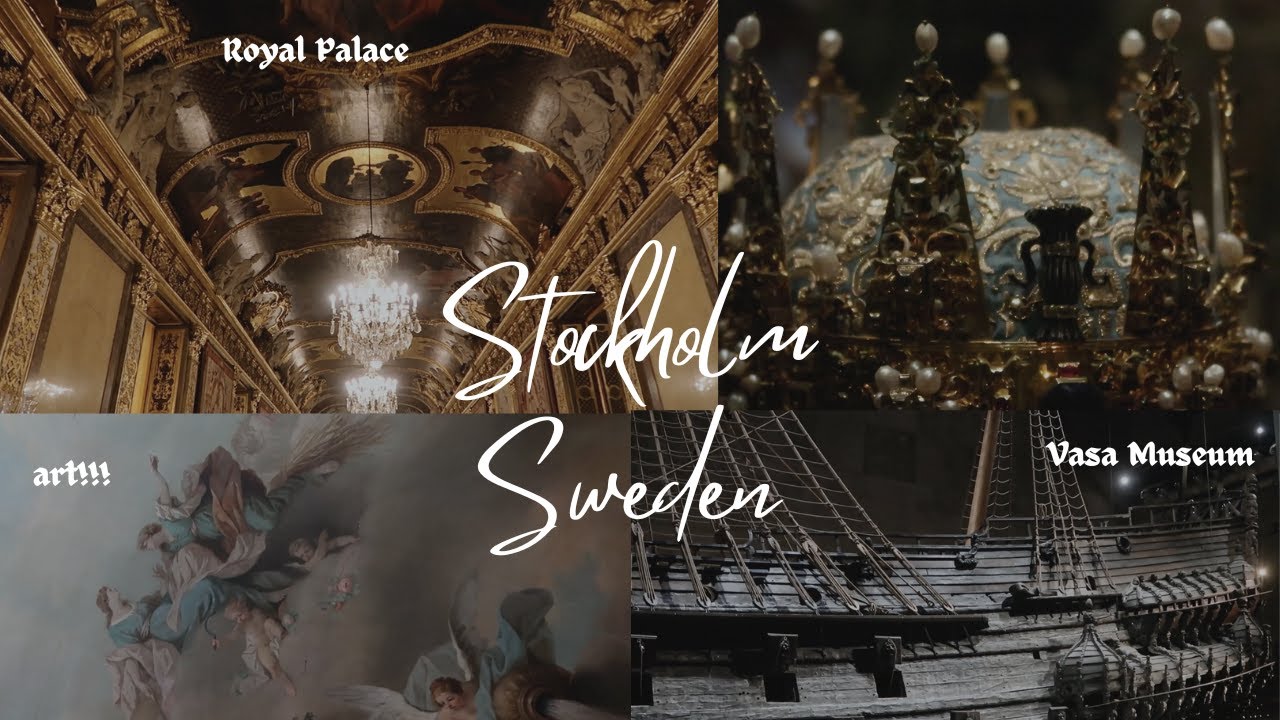 Stockholm Sweden✸ Travel Vlog ✸ royal palace, vasa musuem, book shopping
