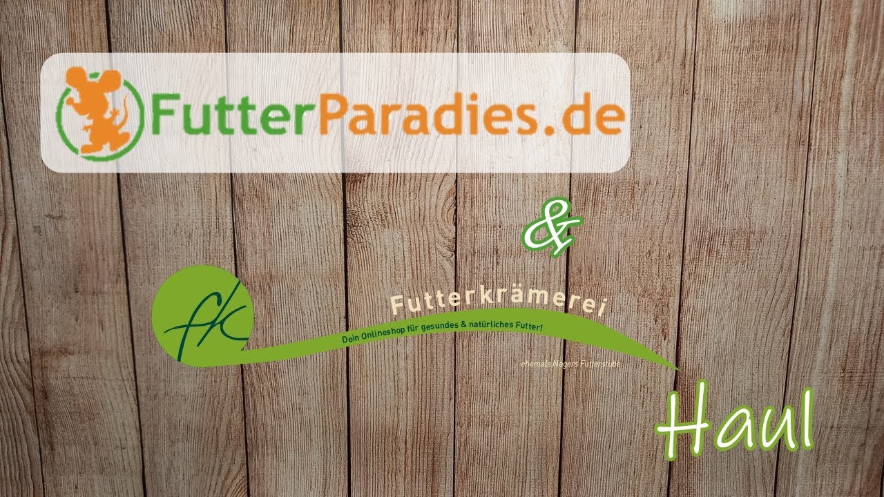 Futterkrämerei & Futterparadies Haul | artgerechtes Hamsterfutter | FranzisPflegeKiste