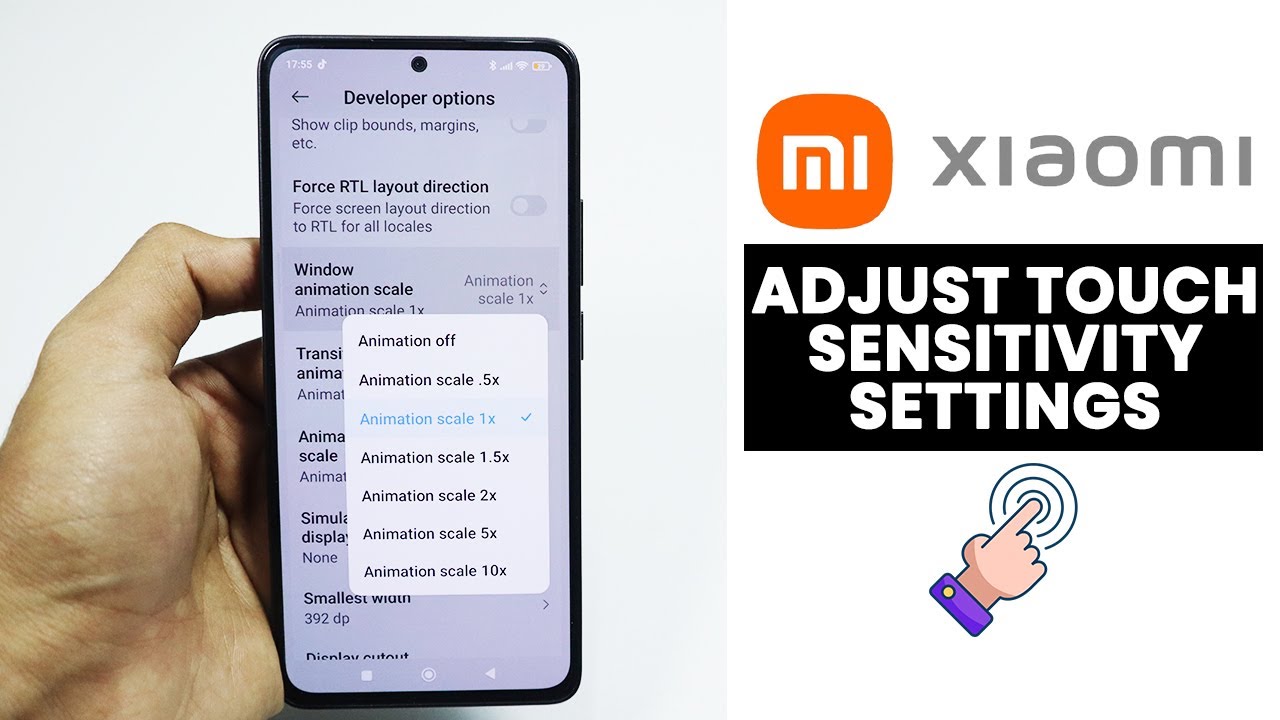Adjust Touch Sensitivity Settings on Xiaomi, Redmi Phone