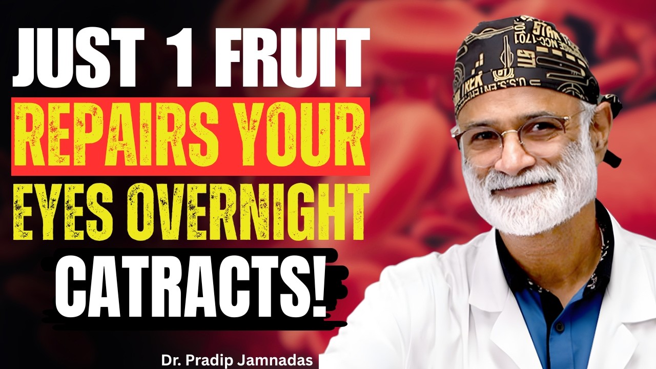 The #1 FRUIT You Should Eat Before Sleep for HEALTHY EYES | Dr Pradip Explains