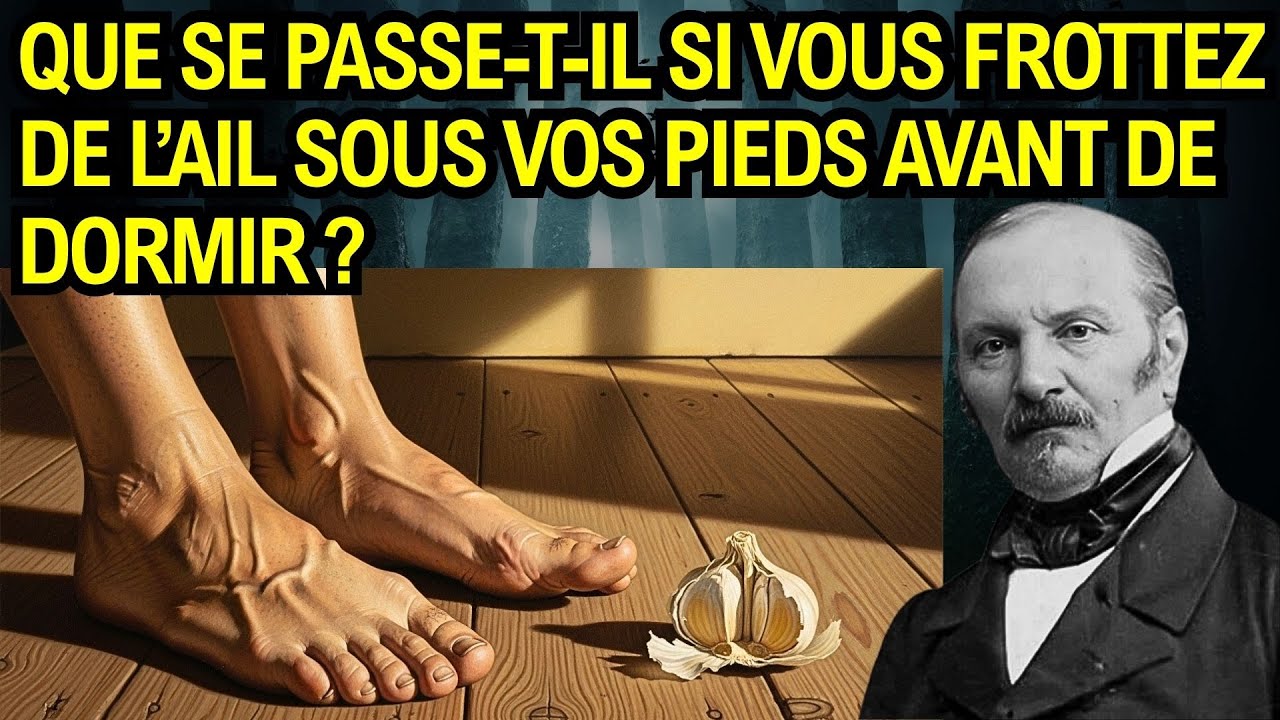 Frottez de l'ail sur vos pieds avant de dormir : le rituel oublié d'Allan Kardec pour protéger l'âme