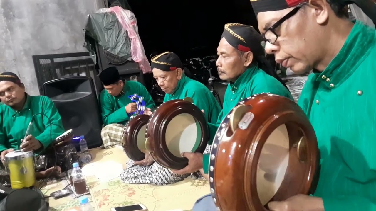 Nasabe Kanjeng Nabi Muhammad - Hadroh Thibbil Qulub Krangkungan 