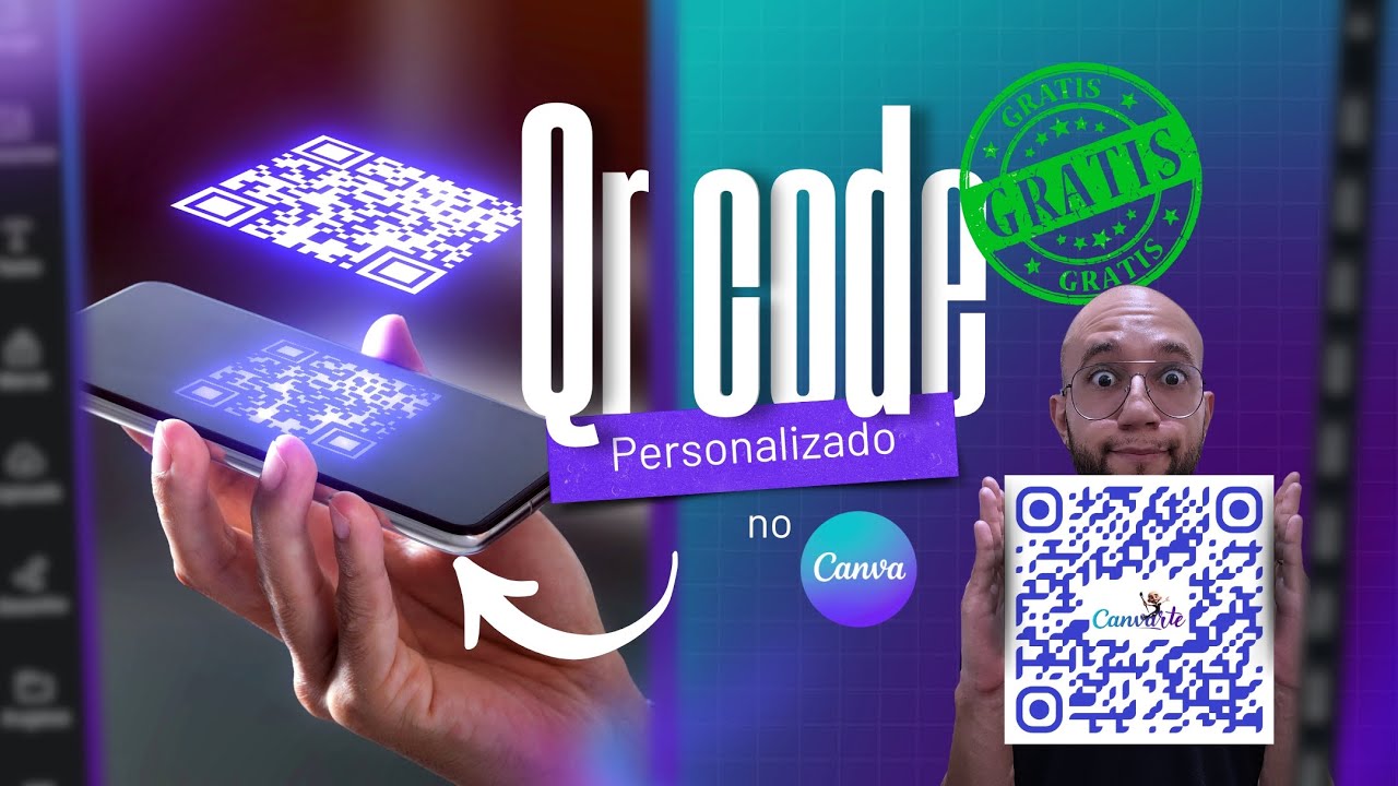 Como Criar QR Code Grátis e Personalizado no Canva