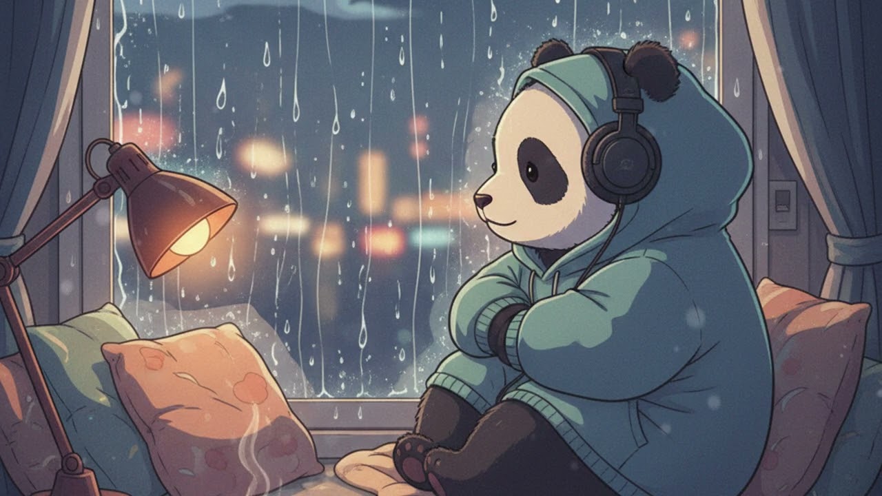 [LoFi Beats] Soft Rain & Warm Lights 🌙