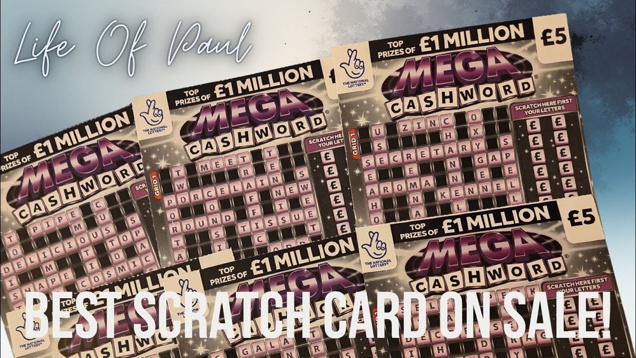 30 фунтов стерлингов потрясающего Mega Cashword!