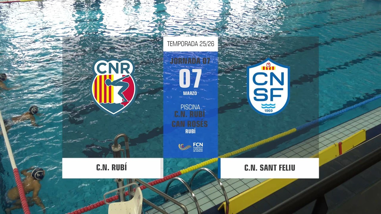 Jornada 07 (25/26) - C.N. RUBÍ — C.N. SANT FELIU