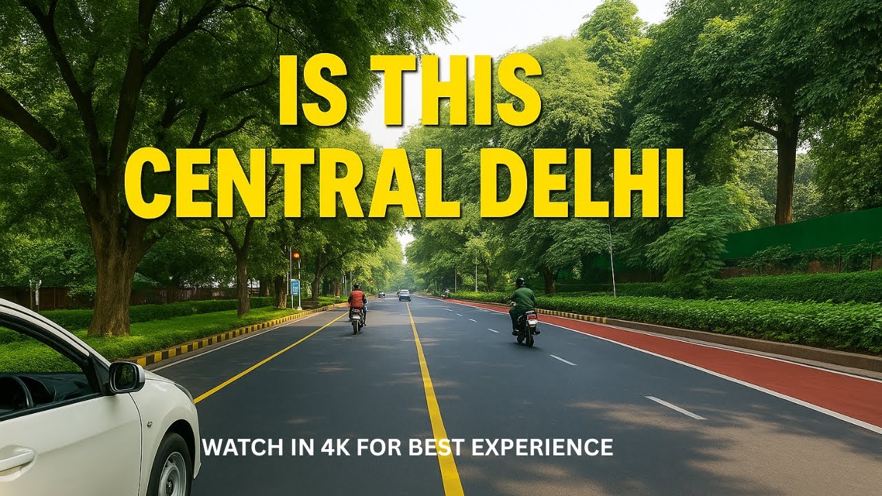 Delhi’s Hidden Developed 🇮🇳 Zone You Rarely See | India’s Greenest Diplomatic Area | india