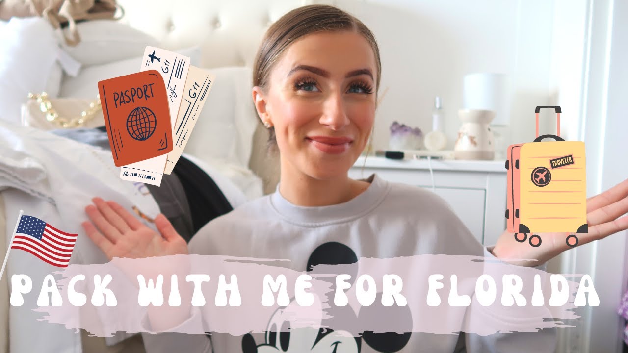 PACK WITH ME FOR MY 2 WEEK TRIP TO ORLANDO FLORIDA + PACKING HAUL | DISNEY WORLD 2023 🧳✈️ 🌞
