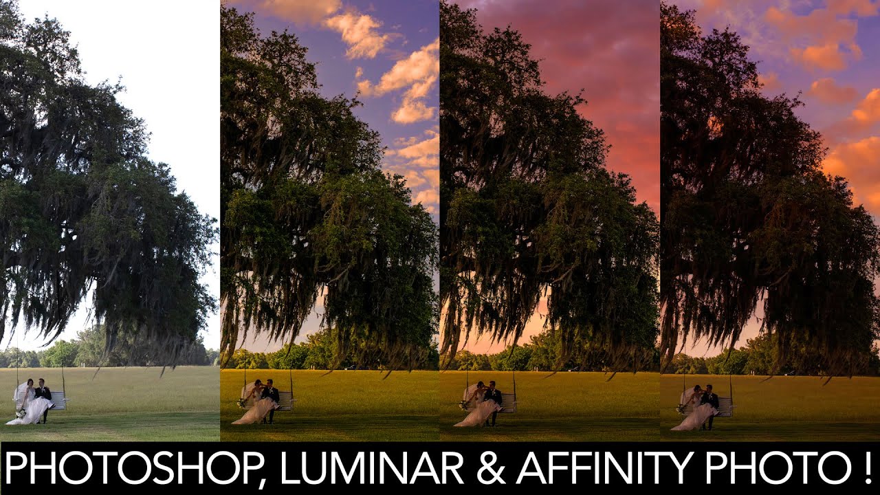 the ULTIMATE sky replacement tutorial Photoshop Luminar AI and Affinity Photo