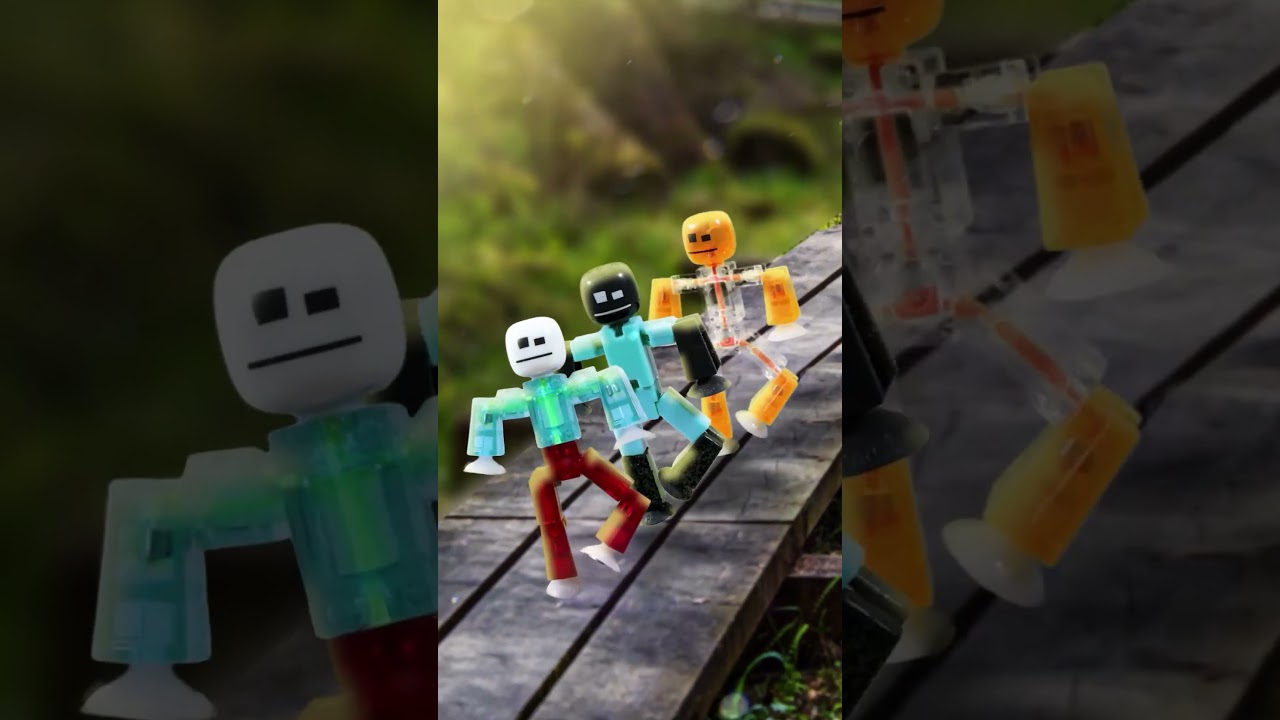 StikBot Dances to &ldquo;Paloma Blanca&rdquo; 🕊️🎶 | Feel-Good Stop-Motion Animation