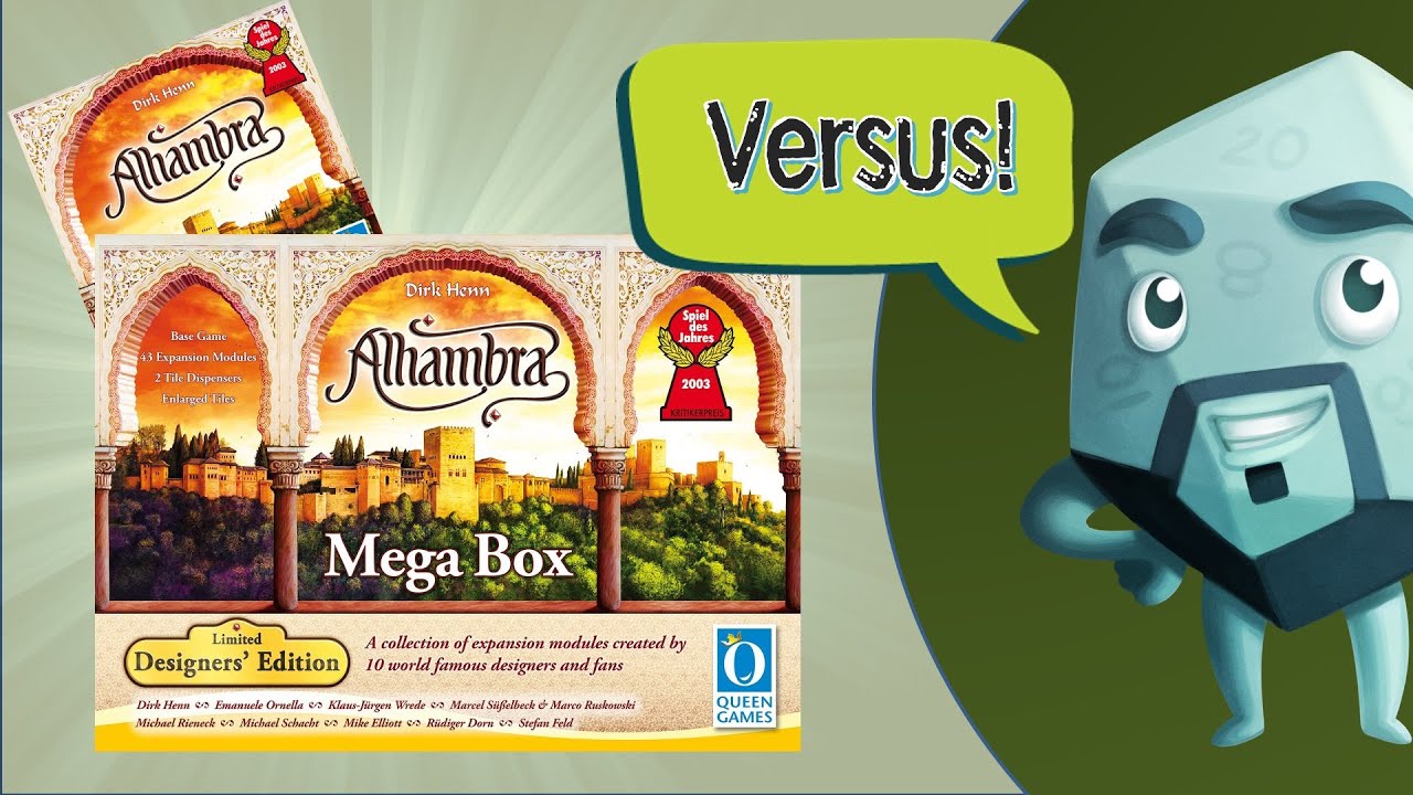 Alhambra Mega Box Comparison - with Zee Garcia