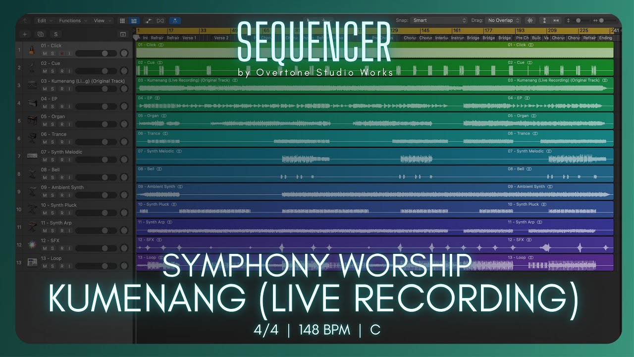Symphony Worship - Kumenang (Live Recording) | Sequencer | [Paid]