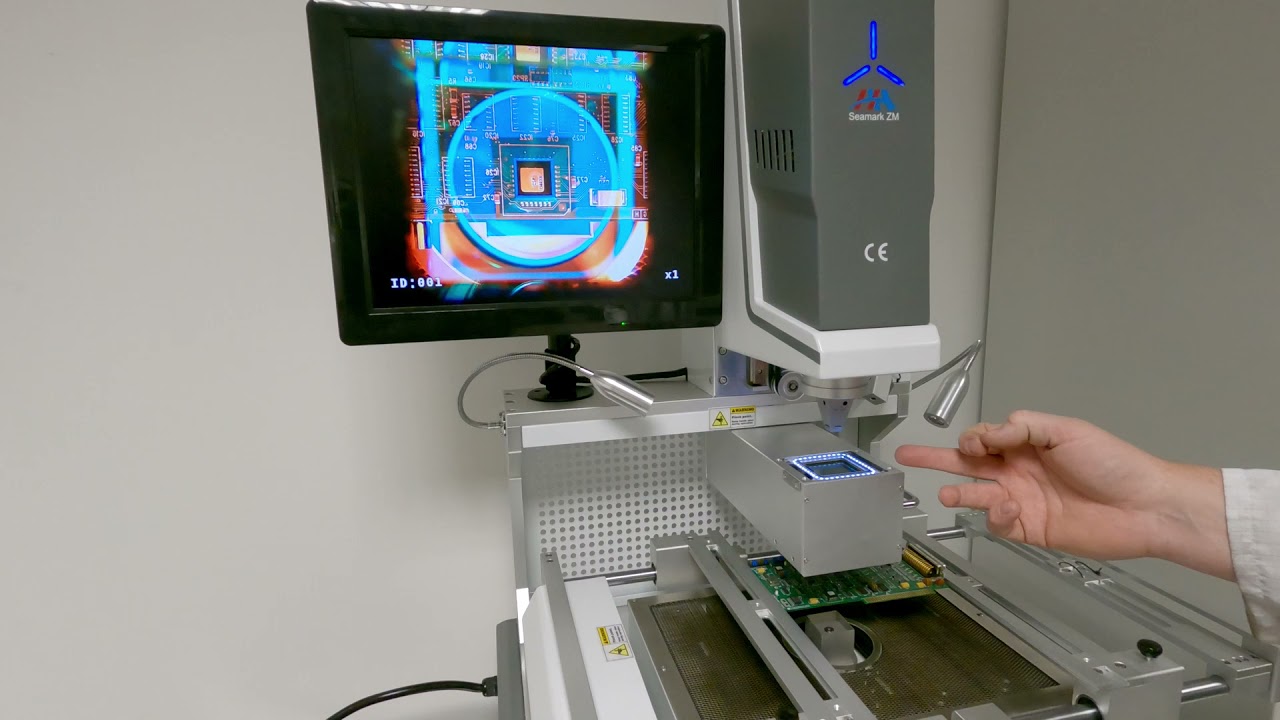 Maxem Seamark ZM-R7220A BGA Repair Station Overview
