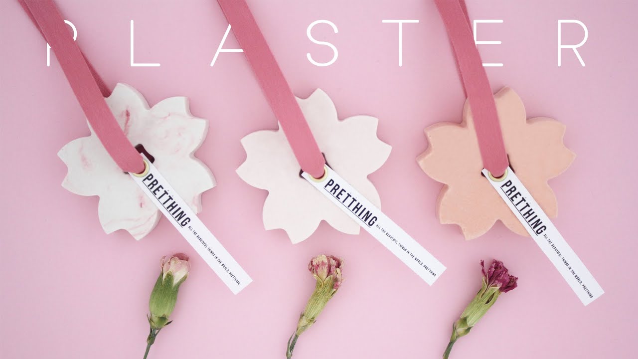 [ENG] 봄맞이 벚꽃 석고방향제 이펙트 ++ 상단에 밧데리 유심히봐주세요! (Pretthing Spring)DIY by.pretthing프리띵