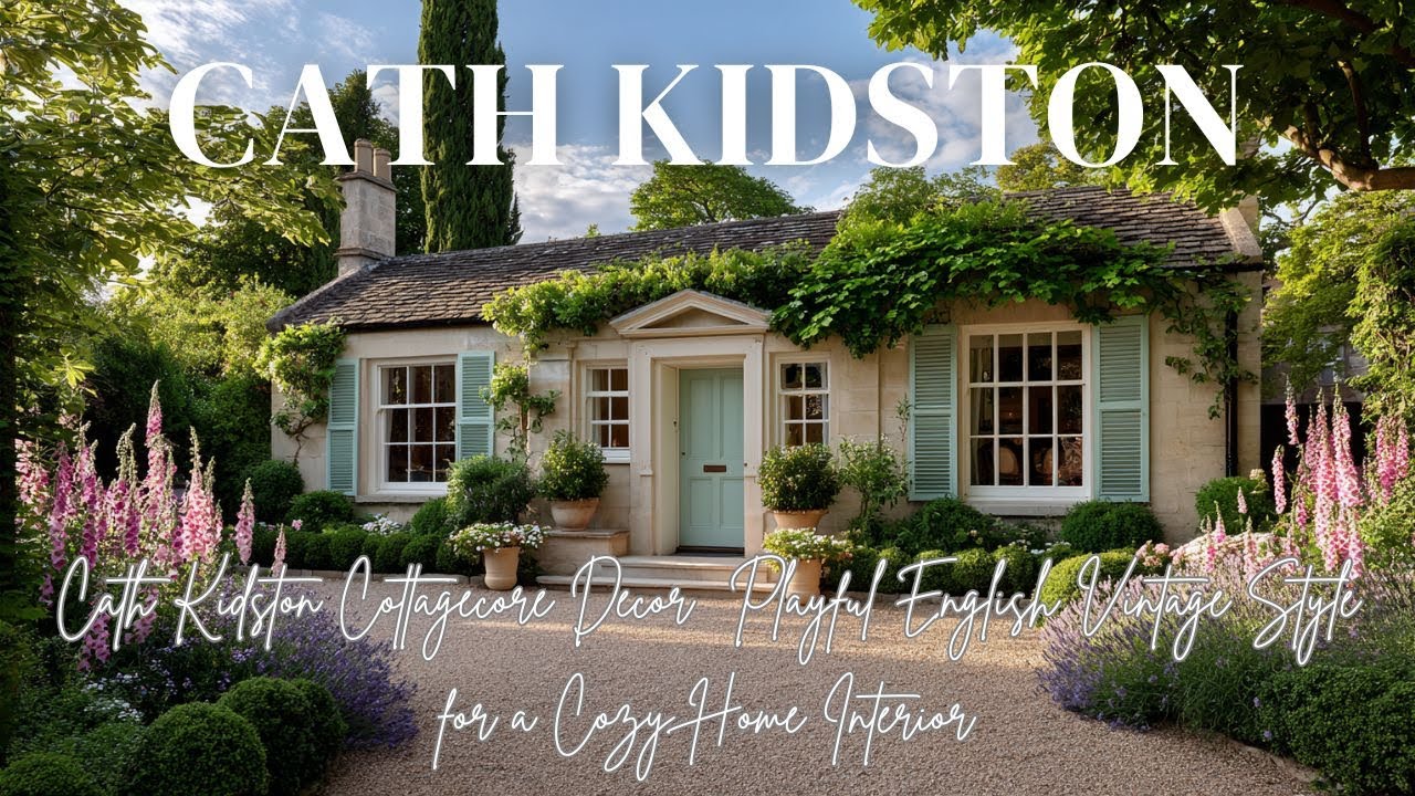 Декор в стиле коттеджкор от Cath Kidston | Игривый английский винтажный стиль для уютного интерье...