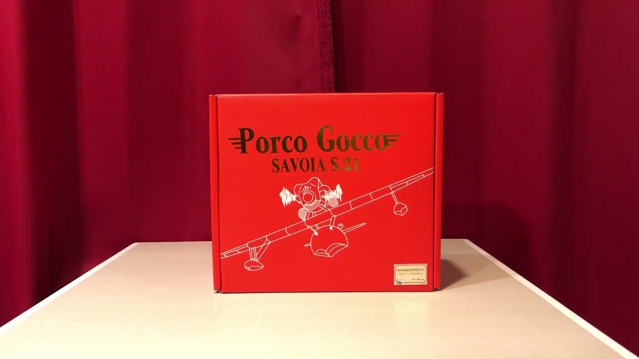 Porco Rosso airplane model : Savoia S21 ‘’PORCO GOKKO’’ review part1