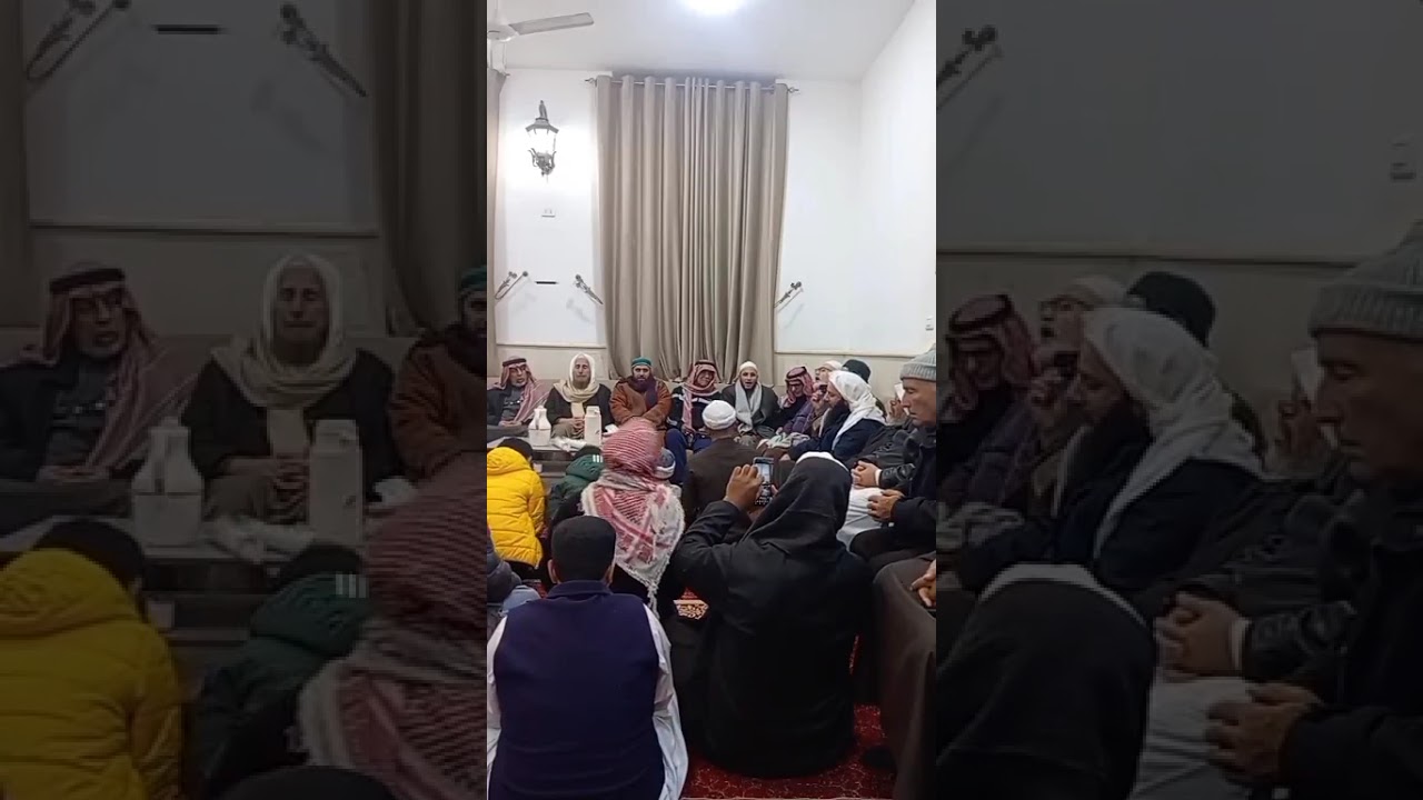 المولد العام من مسجد سيدنا الشيخ عبد الرحمن عموره حفظه الله في مدينة إربد .