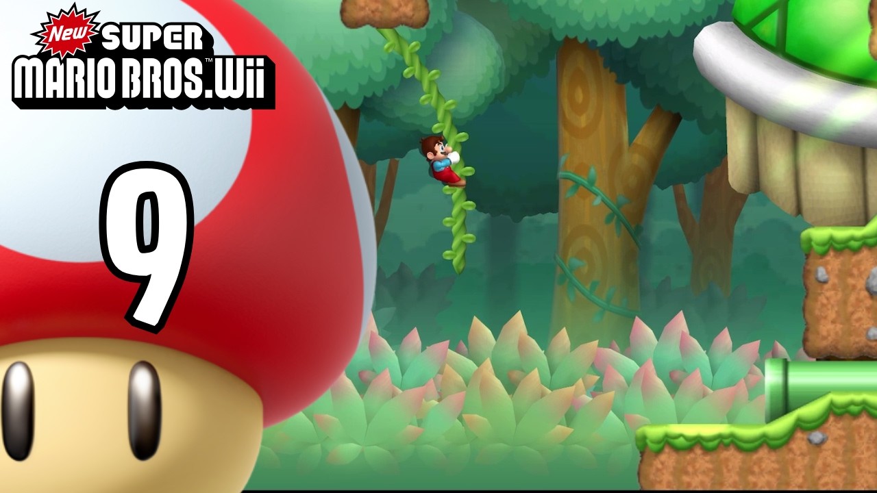Foresta Velenosa - New Super Mario Bros. Wii - Parte. 9